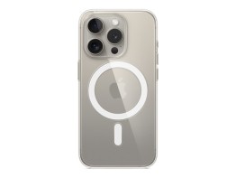 Apple Silikondeksel iPhone 15 Pro MagSafe - Gjennomsiktig
