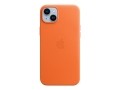 Apple Lærdeksel iPhone 14 Plus Magsafe - Oransje