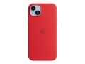 Apple Silikondeksel iPhone 14 Plus Magsafe - Rød