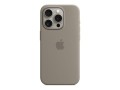 Apple Silikondeksel iPhone 15 Pro Magsafe - Brun