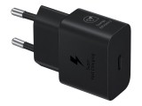 Samsung 25W GaN Strømadapter USB-C u/kabel - Svart