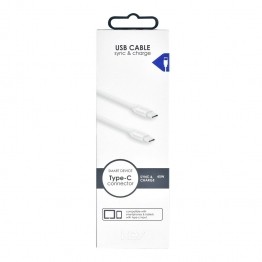 KEY USB-C til USB-C ladekabel