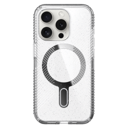 Speck Presidio Lux Deksel iPhone 15 Pro Magsafe - Glitter