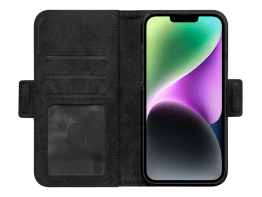 Lommebokdeksel iPhone 14 Plus - Svart