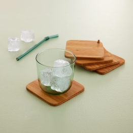 Glassbrikker i bambus