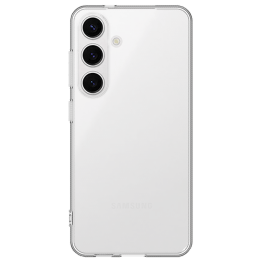 Silikondeksel Samsung S24 - Gjennomsiktig