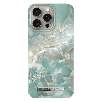 iDeal Hardplast Deksel iPhone 15 Pro Max Magsafe - Azura Marmor