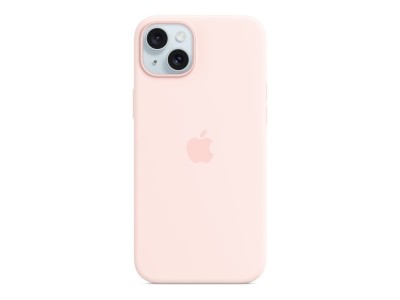 Apple Silikondeksel iPhone 15 Plus Magsafe - Lyserosa