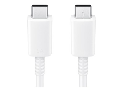 Samsung ladekabel USB-C til USB-C 1m - Hvit