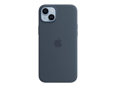 Apple Silikondeksel iPhone 14 Plus Magsafe - Blå