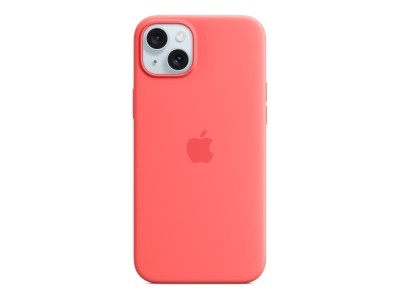 Apple Silikondeksel iPhone 15 Plus Magsafe - Rosa
