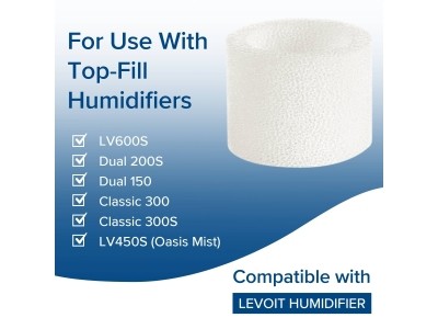 Erstatningsfilter for Levoit Luftfukter