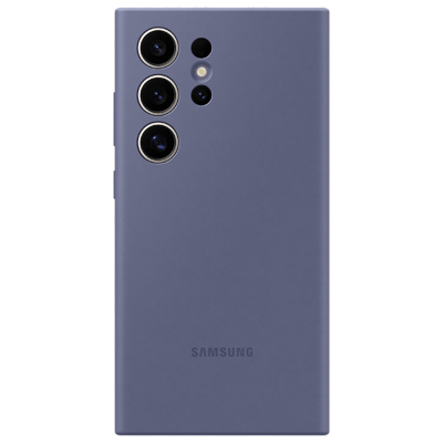 Samsung Silikondeksel Samsung S24 Ultra - Lilla