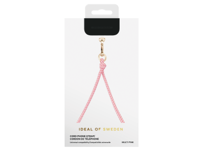 iDeal Cord Phonestrap - Rosa