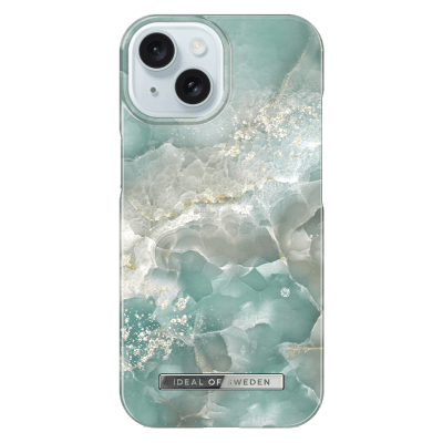 iDeal Hardplast Deksel iPhone 15 Magsafe - Azura Marmor