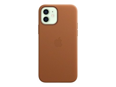 Apple Lærdeksel iPhone 12/12 Pro Magsafe - Brun